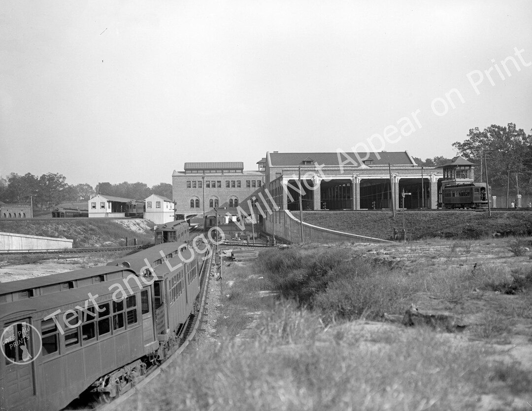 1910 Elevated Railway Terminal 70th And Market Streets Philadelphia