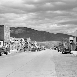 Steamboat Springs CO Art Print: 1941 Lincoln Ave Historic Photo