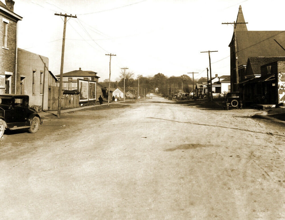 1927 Meiggs Street Corinth Mississippi Old Photo 8.5 X picture