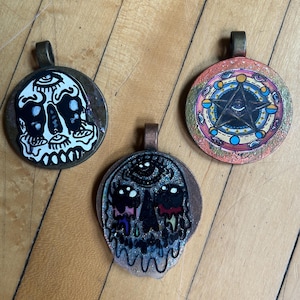 Trippy Pendants || Spooky Series