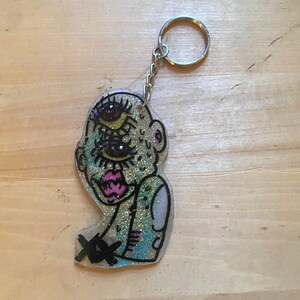 Gremlin || Handmade Keychain