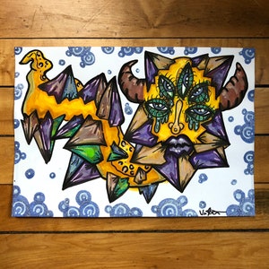Crystal Creature || Original Artwork