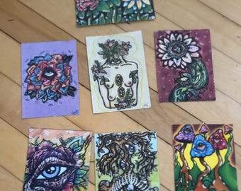 Mini Prints (Floral Series) || Choose Your Own 3-Pack