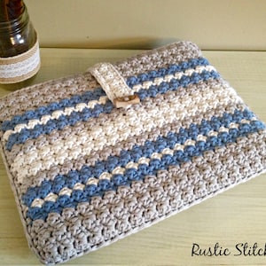 Crochet Laptop Case PDF Pattern image 1