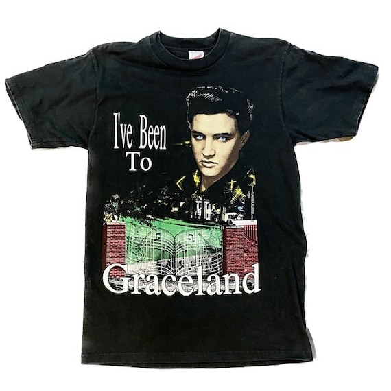 Vintage Jerzees 1992 Elvis Presley Graceland Memphis Tennessee T 