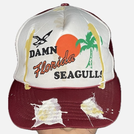 Vintage 80’s Florida Seagull Bird Poop Tourist So… - image 1