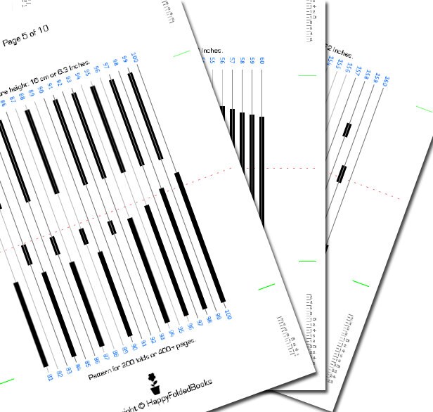 Book Folding Pattern With FREE TUTORIAL Paw Print Flower - Etsy