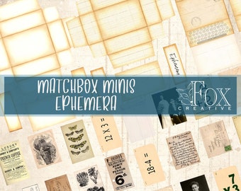 Può includere: Un set di immagini di ephemera in stile vintage per lo scrapbooking e l'artigianato. Le immagini includono una varietà di disegni, come farfalle, fiori e testo. Le immagini sono stampate su carta testurizzata con un aspetto vintage. Il set include una varietà di dimensioni e forme. Le immagini sono perfette per aggiungere un tocco di fascino vintage ai tuoi progetti.