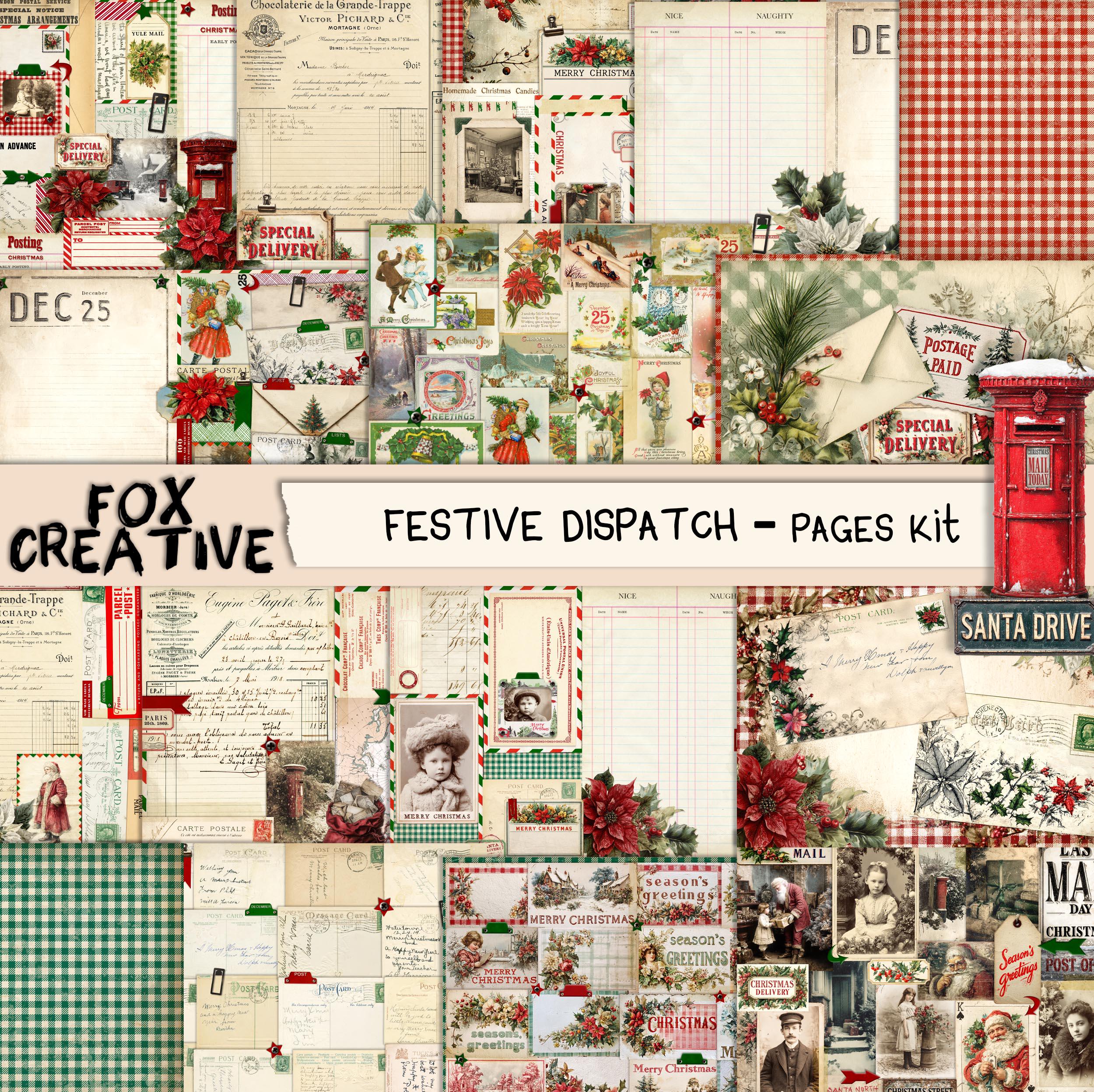 Tarjeta Zorro Navidad Tarjeta De Navidad Con Diseño De Zorro 145x145 Mm Papel Reciclado 350 G 503298