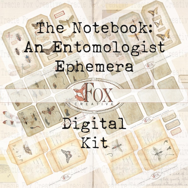 The Notebook: An Entomologist, Ephemera.  DIGI19 74