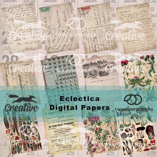 Eclectica Digital Paper Kit, COLAB21 01