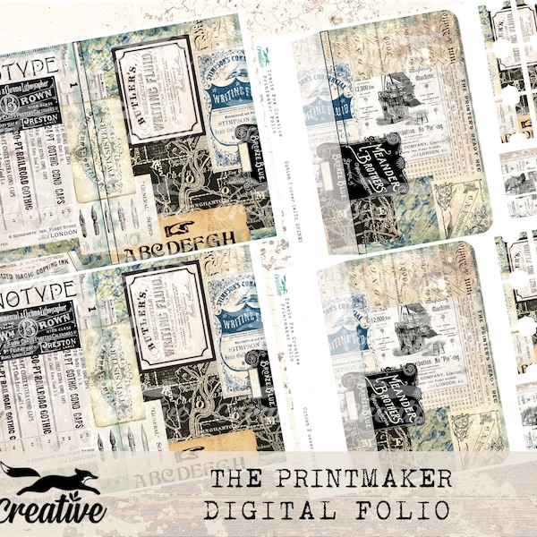 The Printmaker Folio, kit numérique, DIGI23 29