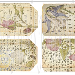 Digital Journal Kit, Ephemera Pack. Vivid Nature.  DIGI18 16