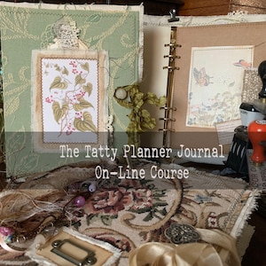 The Tatty Planner Journal: On-Line Course, Tutorial COURSE23 01  (Same Course - NEW FORMAT)