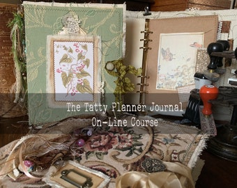 The Tatty Planner Journal: On-Line Course, Tutorial COURSE23 01  (Same Course - NEW FORMAT)