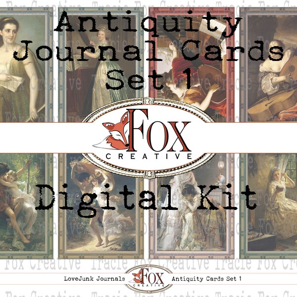 Antiquity Journal Cards Set 1, Digital Kit DIGI19 42