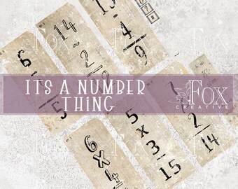A Number Thing:  DIGI20 37 Digital Embellishment Kit, Faux Flash Cards