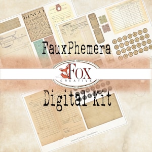 Vintage Digital Ephemera Kit DIGI19 10