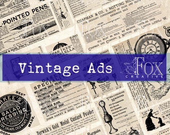 Vintage Advertisements Digital Ephemera (ZIP files and PDFs) DIGI20 20