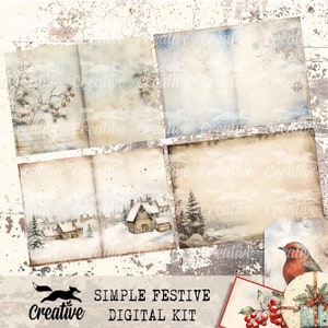 SIMPLE Festive, Christmas Digital Kit, DIGI23 52