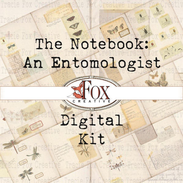 The Notebook: An Entomologist, Pages.  DIGI19 61