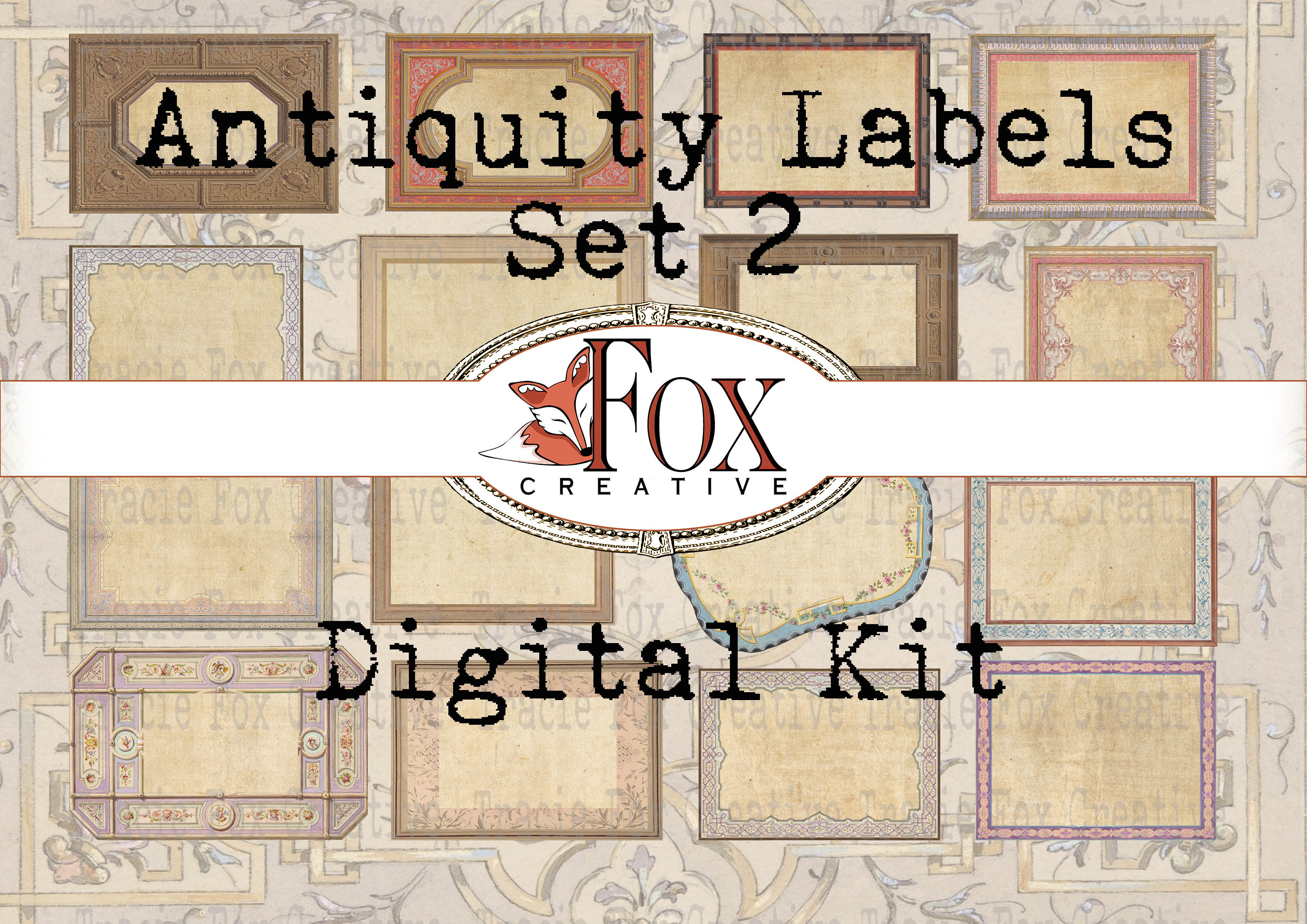 Antiquity Labels Set 2 DIGI19 40
