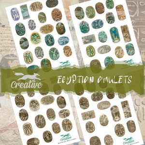 Egyptian Amulets Digital Kit, DIGI21 27