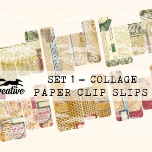 Paper Clip Slips Digital Kit, DIGI23 12