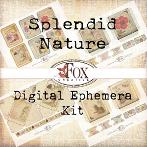 Splendid Nature: Digital Ephemera Kit.  DIGI19 51