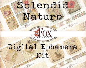 Splendid Nature: Digital Ephemera Kit.  DIGI19 51