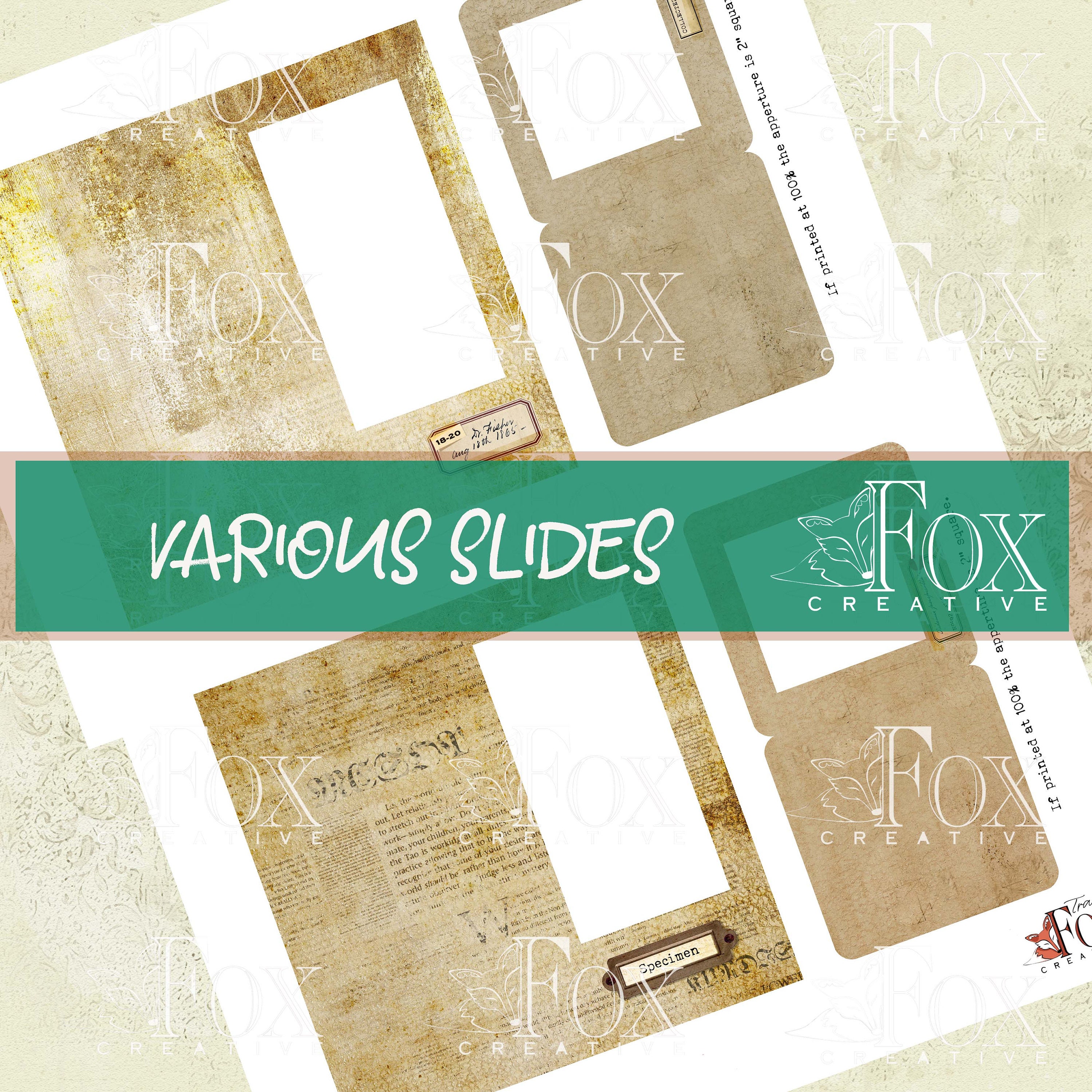 Various Slides Digital Kit DIGI20 43