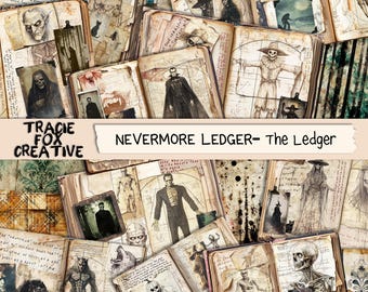 NEVERMORE LEDGER – PAPERS Creep on June2025! A Scientific Journal/scrapbooking digital of Monstrous Anatomy and Peculiarities DIGI25 29