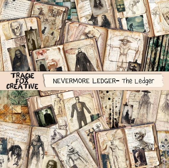 Nevermore Ledger – Monstrous Anatomy Digital Journal DIGI25 29