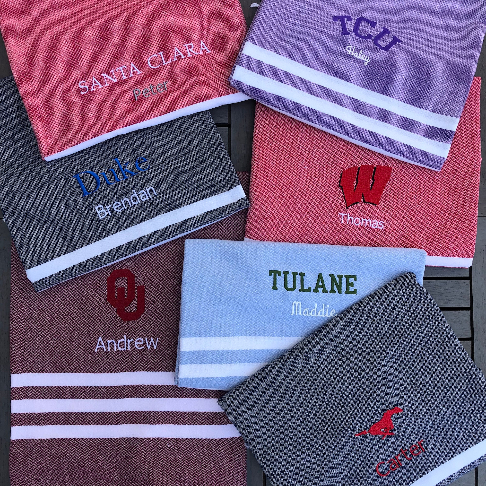 Graduation Beach Towels Custom Graduation Gifts College Etsy