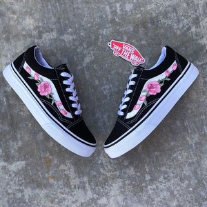 vans embroidered shoes