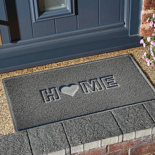 HOME HEART Door Mat Entrance Floor Mat Etsy UK