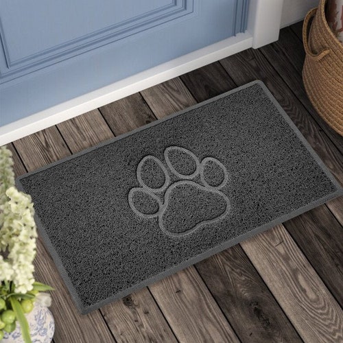 HEART Door Mat in Dark Grey Entrance Floor Mat Etsy UK