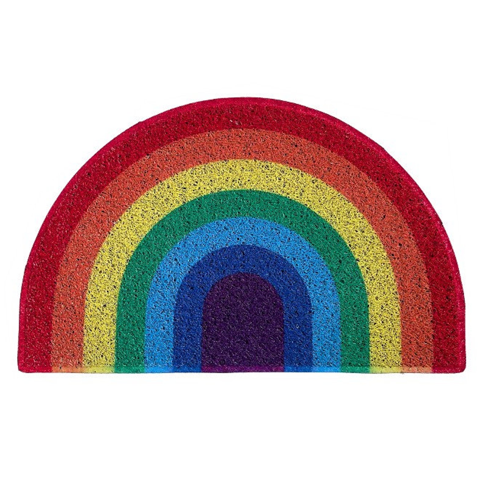 Rainbow Door Mat Home Washable Front Entrance Mat Gay Etsy