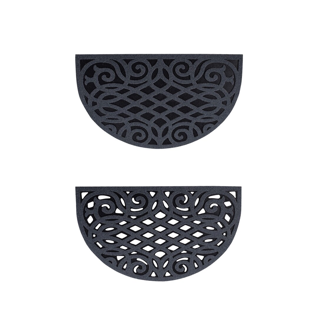 Stylish Ecofriendly Half Moon Door Mat for Indoor/outdoor Use Etsy UK