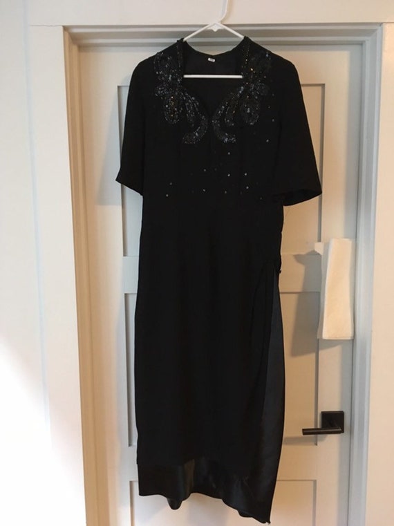 30s sequin dress xl - image 2