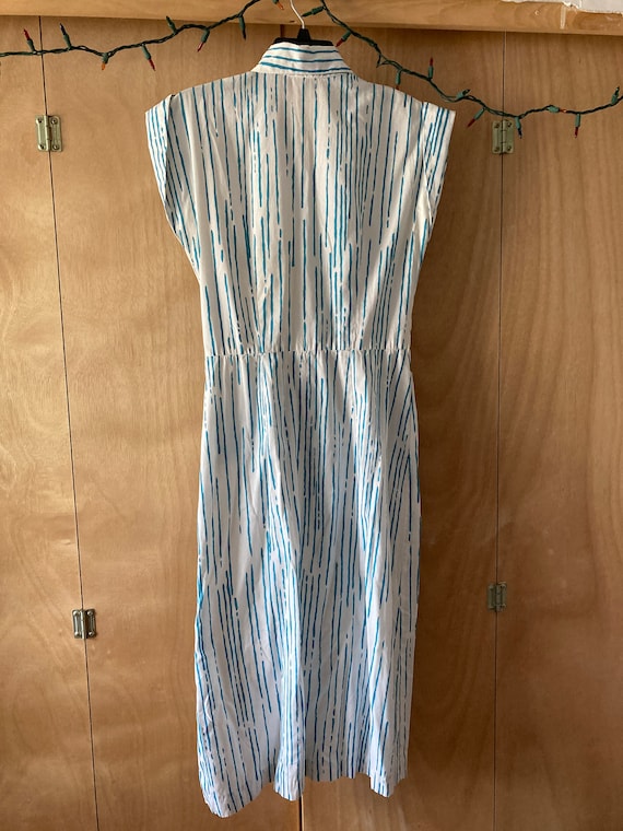 1950s Alfred Shaheen wiggle dress M - image 2