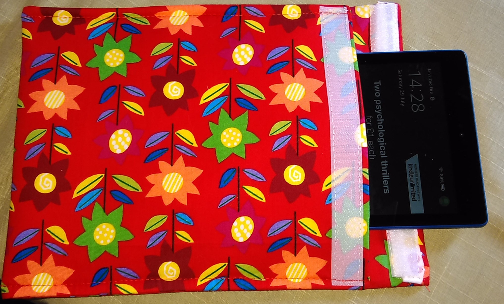 Notepad tablet iPad Kindle Fire HD 8 Hudl...etc CASE Etsy