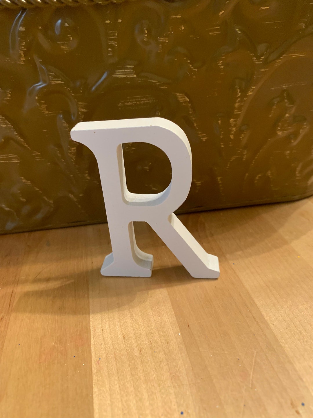 Letter Standee R Wood Standing Letters, 3 Inch White LETTER R - Etsy
