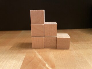 12 Cubi Di Legno Naturale Da 3,8 Cm, Non Finiti, Blocchi Quadrati In Pino Per Progetti Fai Da Te E Artigianato