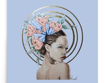 Queen of Mothers Goddess Poster
