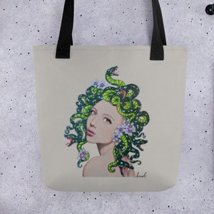 Medusa Goddess Tote bag