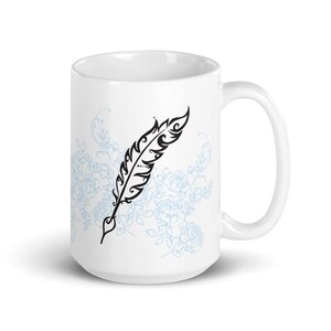Taza de pluma