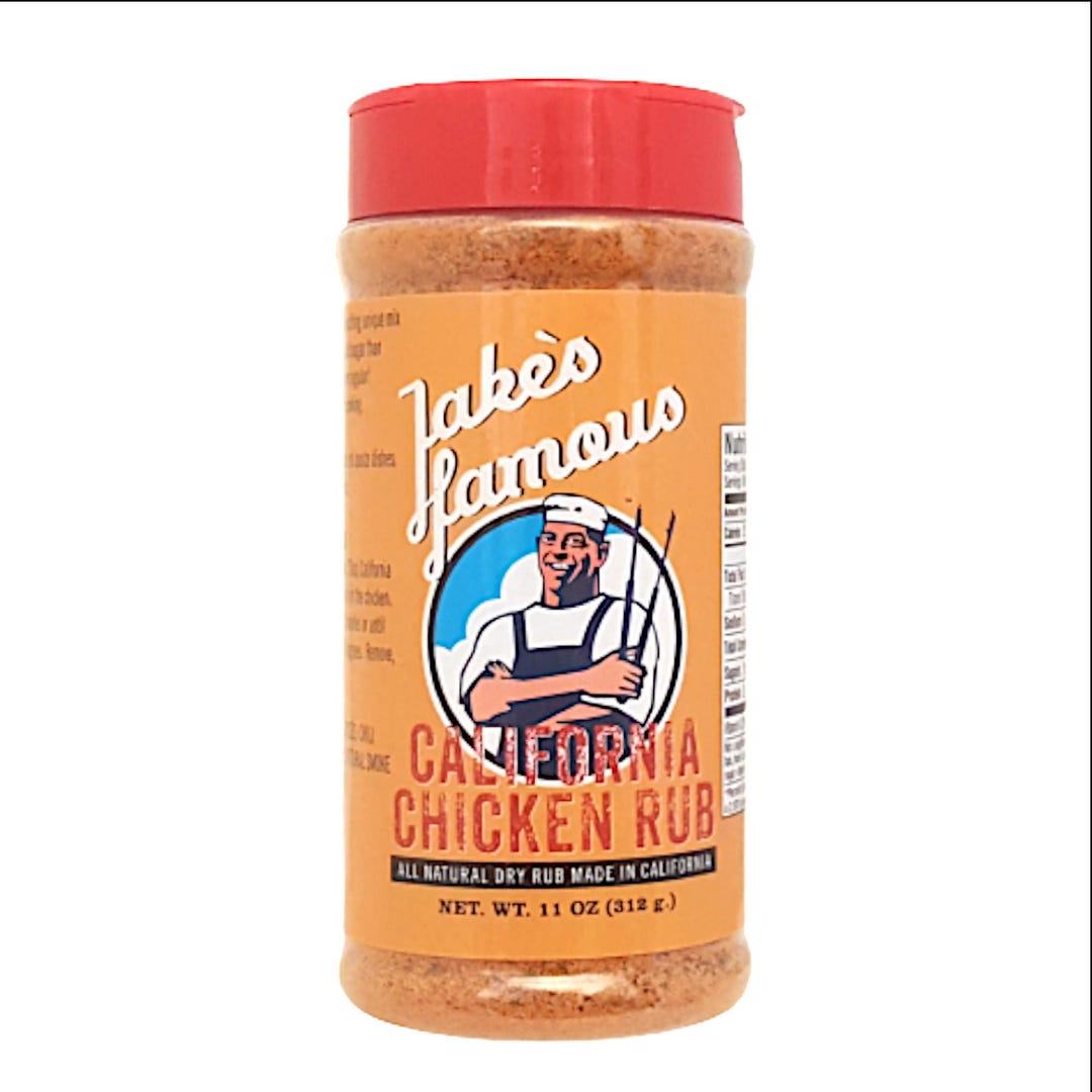 Jake's Famous Chicken Rub: 11 Oz BBQ Seasoning, Gluten-free - Etsy