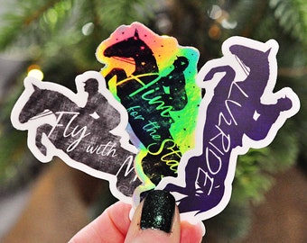 Reiter Sticker Pack (3 Teile) | Aufkleber für Pferdemädchen, Jäger Pullover Abziehbilder, Geschenk für Pferdeliebhaber