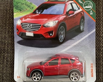 Matchbox Mazda CX-5 Red MBX Road Trip Long Card Rare Miniature Collectable Model Toy Car